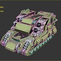 Light Tank Light Armored Tank Modern Tank World War II Tank World War I Tank Heavy Tank 3d model