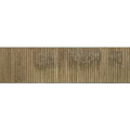 Natural Wooden Fence With Vertical Slats For Outdoor Garden Decoration