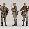 Soldier Troops 3d model