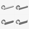 Modern Black Door Handles With Various Stylish Designs For Home Interior