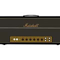Marshall Black Portable Bluetooth Speaker with Control Knobs and High Quality Sound