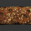 Whole Grain Bread With Various Seeds On Crusty Surface And Nutritious Look