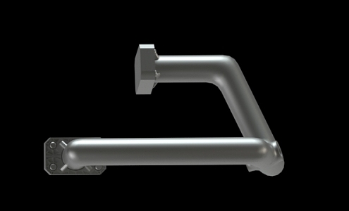 Modern Piping 3d model