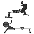 Professional Indoor Rowing Machine with Flywheel Seat and Console for Home Fitness
