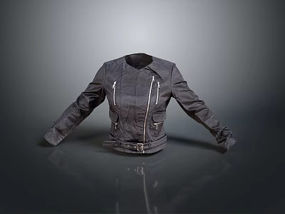 Jacket Leather Jacket Fashion Jacket Casual Jacket Windproof Jacket Windproof Jacket Denim Jacket Men Jacket 3d model