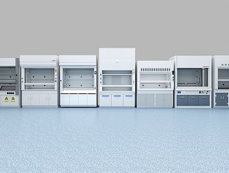 Modern ventilation cabinet 3d model