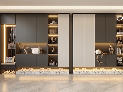 Italian Shoe Cabinet model