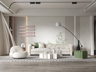 The Silent Living Room 3d model