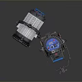 Professional Industrial Equipment With Metal Frame Heat Sink And Control Knobs