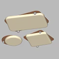 Modern minimalist luminaire combination 3d model