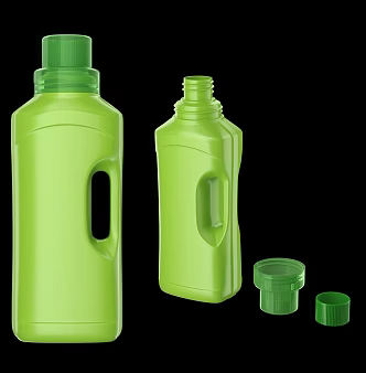 Home Cleaning Bottle Cleaner Detergent Shampoo Body Soap Hand Soap Disinfectant Bottle Bathroom Bottle Kitchen Bottle with Handle 3d model
