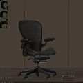 Ergonomic Modern Office Chair With Breathable Mesh Back And Adjustable Arms For Home Office