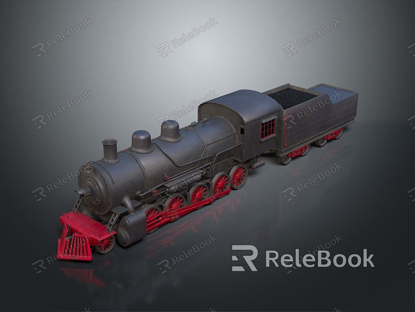 vintage train steam train train carriage locomotive head steam car carriage train vehicle model