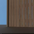 Wooden Garden Ornament Fence With Curved Design And Top Spherical Decorations