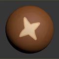 Cute Mushroom Shaped Game and Movie Character With Smiling Face Small Arms and Legs