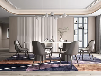 Modern Restaurant 3d model