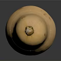 Fresh Light Yellow Butternut Squash Isolated With Spots On Black Background