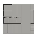 Modern Wine Cabinet Interior With Minimalist Design Shelves And White Doors