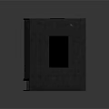 Black Modern Subwoofer Speaker With High Performance Audio Equipment Design
