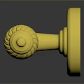 Golden Door Handle Hardware Tool Featuring Elegant Design and Shiny Finish for Home Use