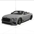 White Luxury Convertible Car With Beige Seats Large Alloy Wheels In Minimalist Indoor Space