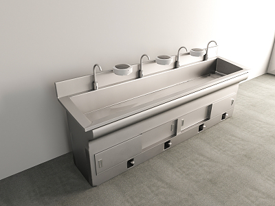 Modern wash basin medical stainless steel wash basin model