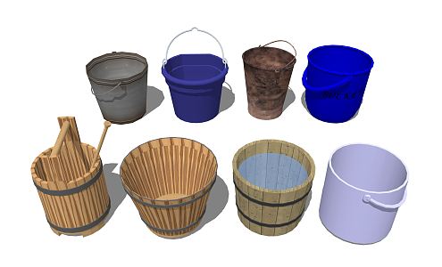 Modern Barrel 3d model