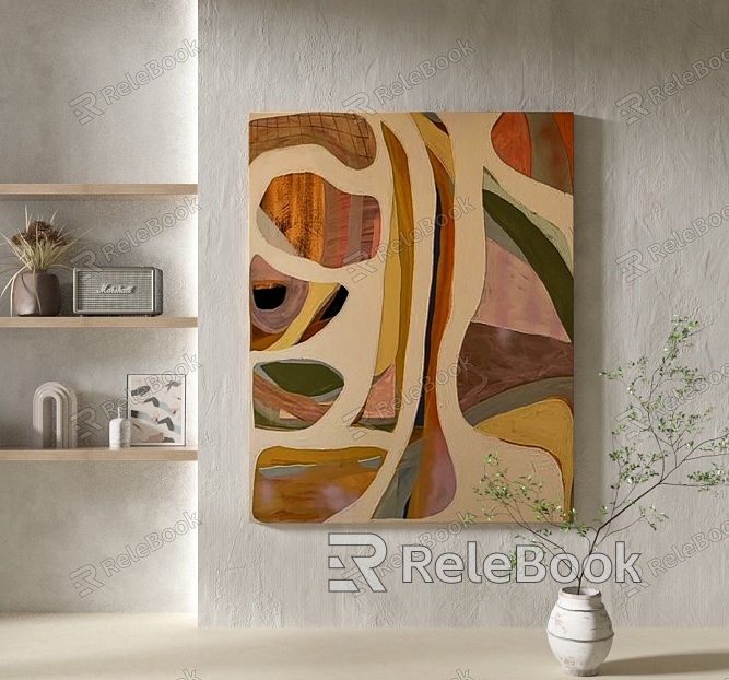 Quiet Wind Decorative Painting model