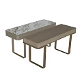 Flexform Dressing Table Side Table Dressing Desk Writing Desk Table 3d model