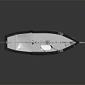 Modern Boat Yacht Ship Private Ship Private Yacht 3d model