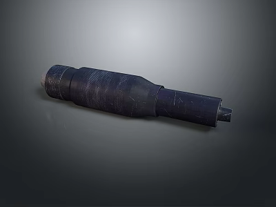 Suppressor Silencer Muffler Military Goods Military Equipment Military Supplies Arms 3d model