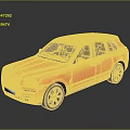 Pink Rolls Royce SUV With Black Roof And Luxury Alloy Wheels Design