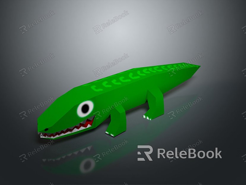 Crocodile Alligator Nile Crocodile carnivore reptile cold-blooded animal reptile reptile model