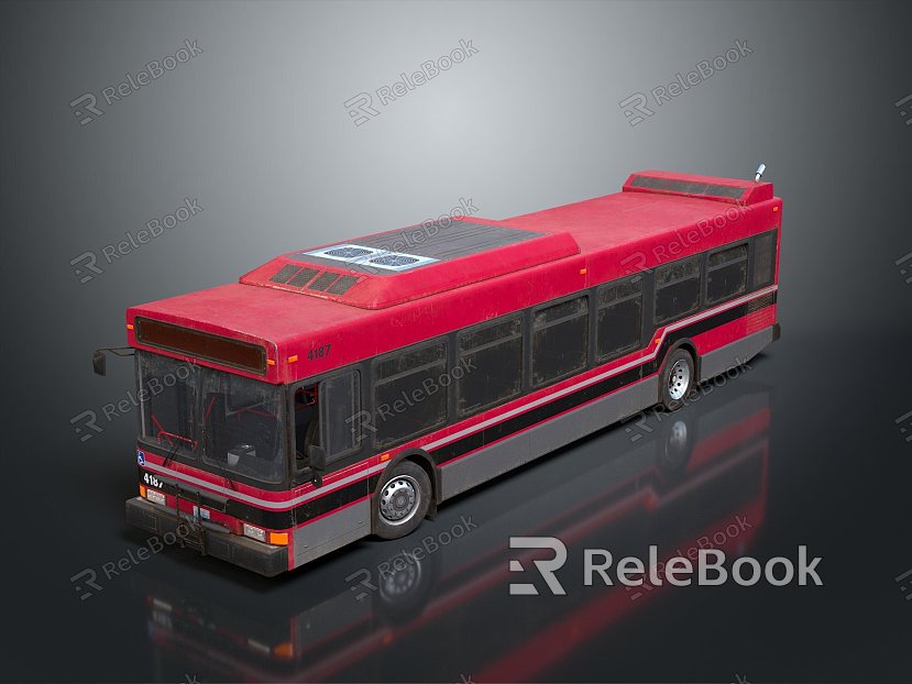 Modern Bus City Bus Big Bus Bus CMB model