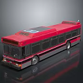 Modern Bus City Bus Big Bus CMB 3d model