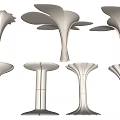 Modern decorative column Special-shaped column Modeling column 3d model