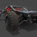 Sci-fi buggy 3d model