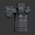 DSLR Camera Card Machine Digital Camera Digital Camera Photographic Equipment 3d model