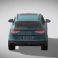 Light blue Skoda SUV with modern design sunroof and alloy wheels