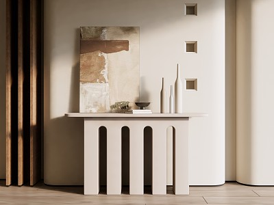 Qui Duan Jing Tai Entrance Cabinet model