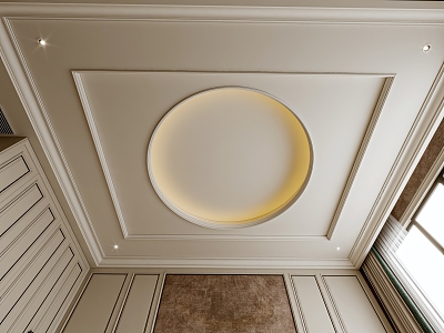 Ceiling plaster line 3d model