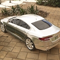 2010 Jaguar XF 3d model