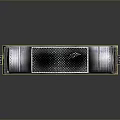 Metallic Tank Train Car With Top Platform Ladder And Red Signal Lights