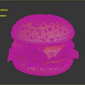 Delicious Cheeseburger With Sesame Bun Beef Patty Cheese Lettuce And Tomato