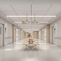 Modern Hospital Outpatient Clinic Waiting Area Design