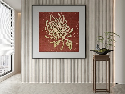 New Chinese Decorative Painting model