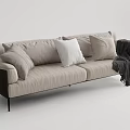 Modern Multiplayer Sofa 3d model