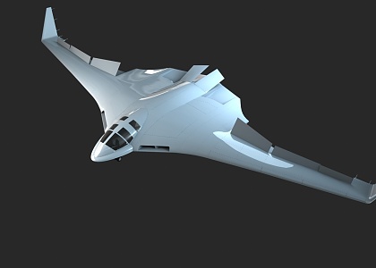 Bomber 3d model