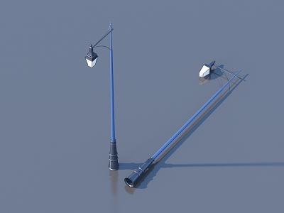 Street lamp outdoor lamp landscape lamp model