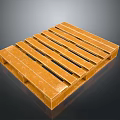 Household Supplies Sturdy Wooden Pallet with Solid Planks for Storage